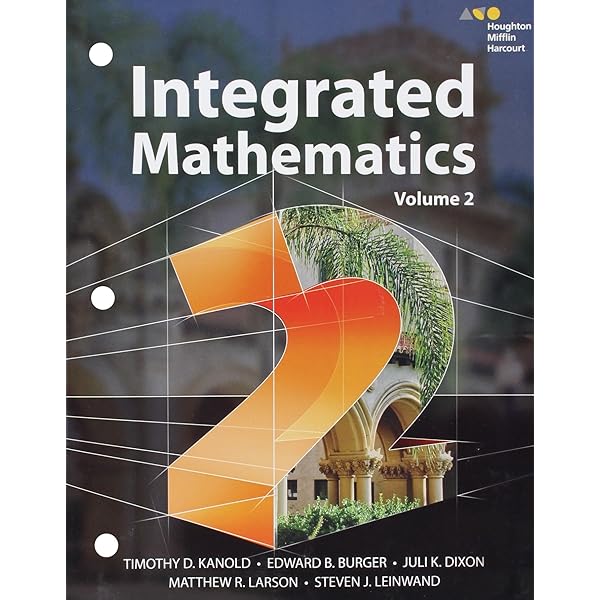 HMH Integrated Math 1: Timothy Kanold, Edward Burger, Juli Dixon