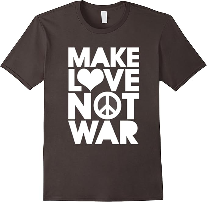 Make peace, not war meaning image