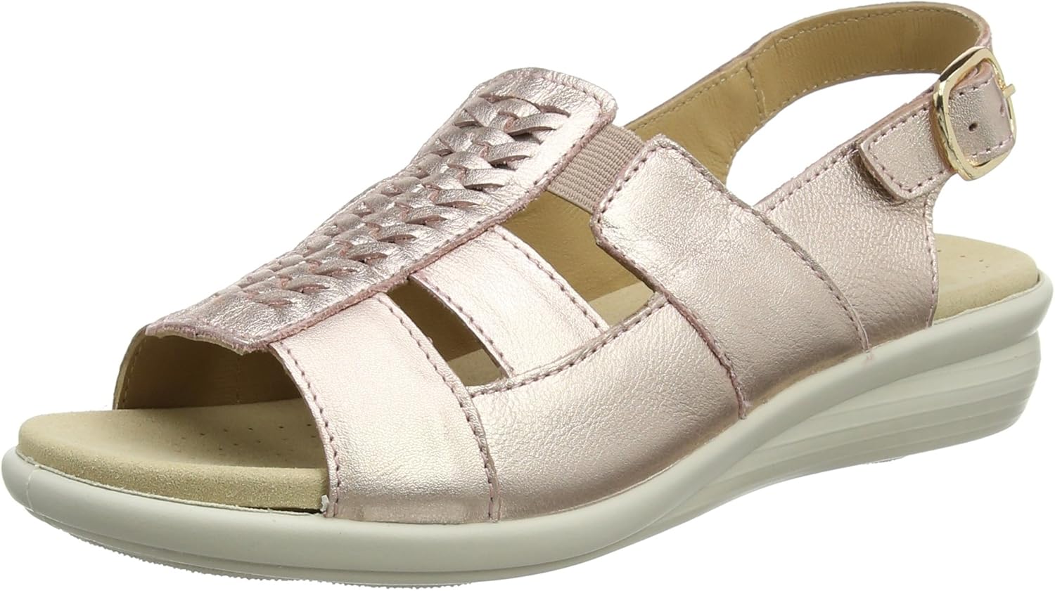 Hotter Women's Candice OpenToe Sandals, Pink (Rose Gold), 5 UK Amazon