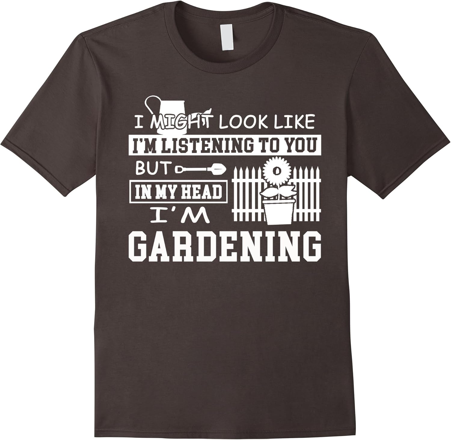 Gardening Tshirts In My Head I'm Gardening Shirt Clothing