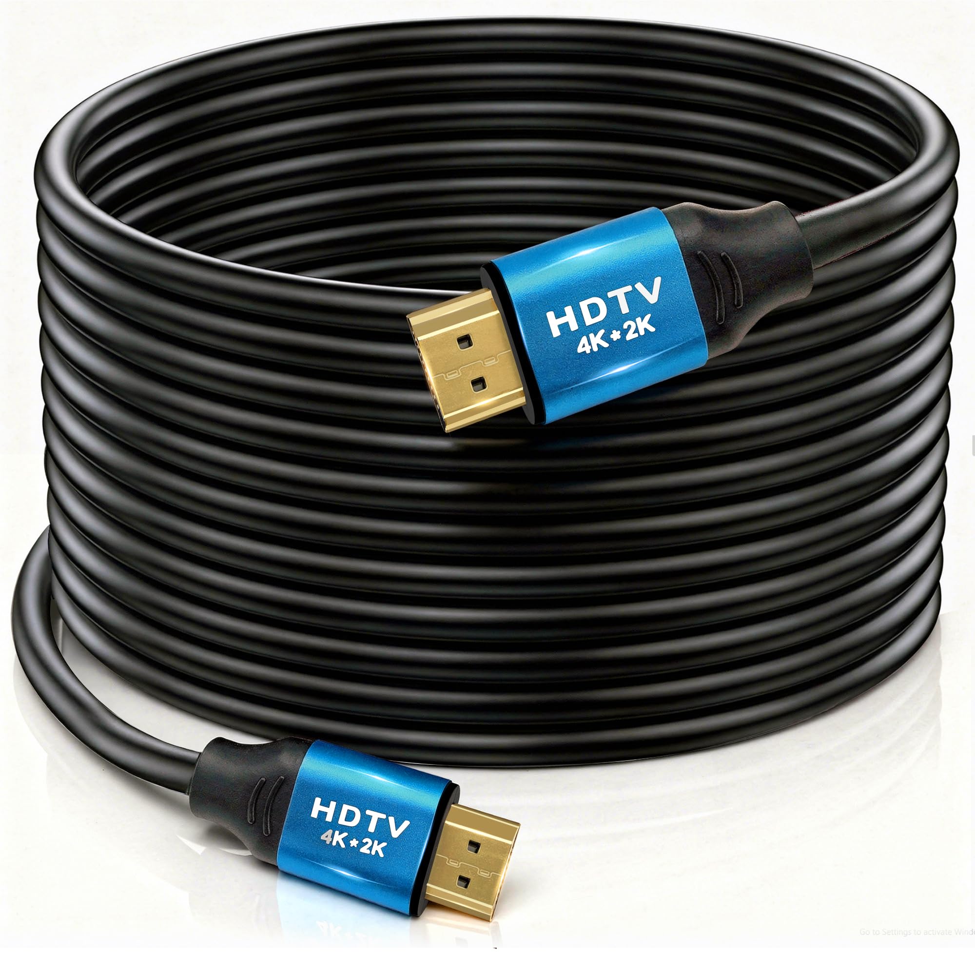 G4GADGET High Speed HDMI Cable 1m (3 Feet), 4K/2K Ultra HD HDMI to HDMI Cable, Gold Plated Connectors, 3D, Ethernet – for PS5, PS4, Xbox, Laptop, TV, Monitor, Projector