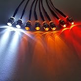 ShareGoo 8Leds LED Light Headlights Lighting Taillight Kit for Traxxas HSP Tamiya Redcat RC4WD Axial SCX10 RC Car Truck Tank 