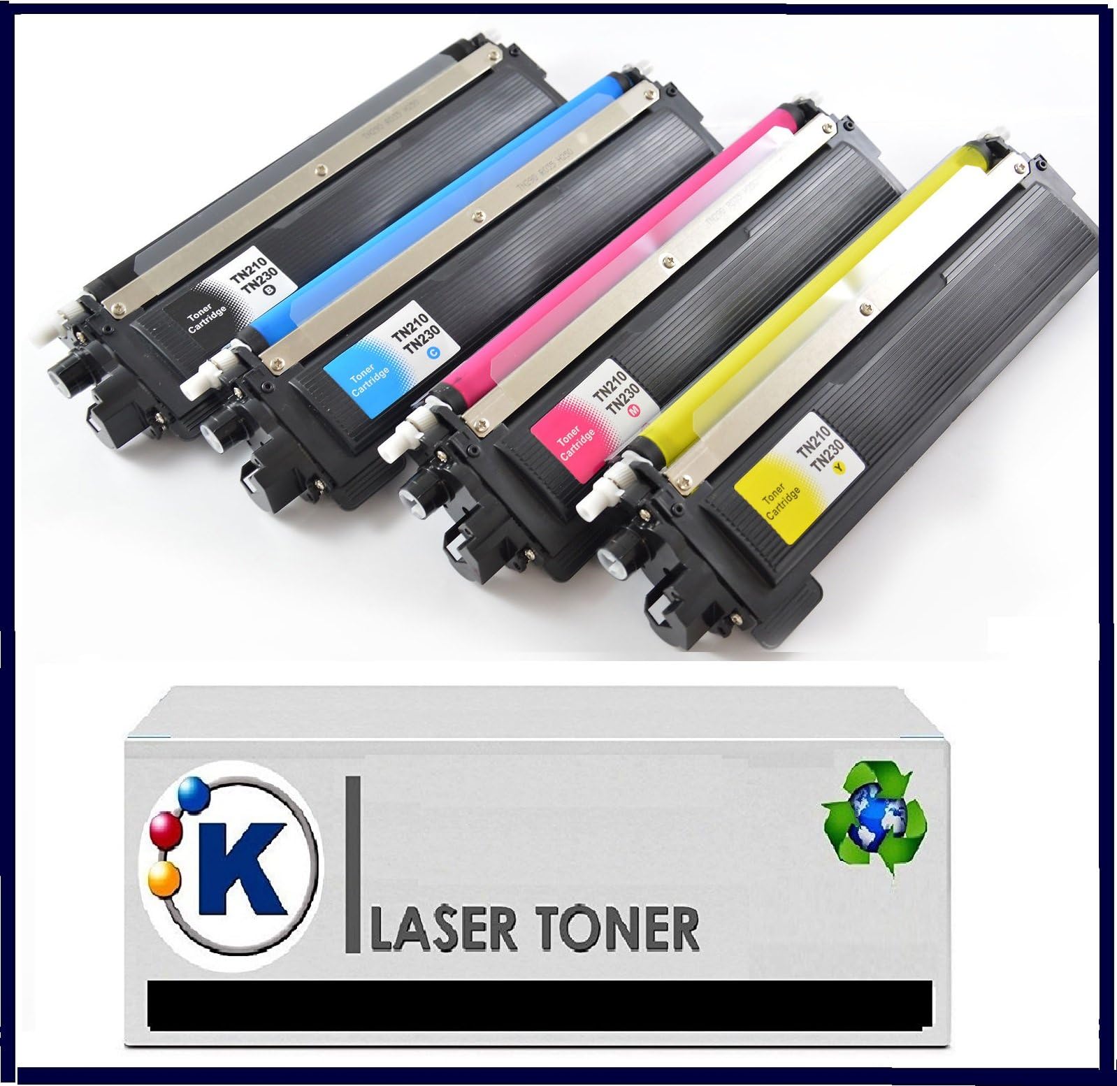 Konver – Saving Pack 4 x Toner TN230, TN 230 Black + Cyan + Magenta + Yellow Not Original