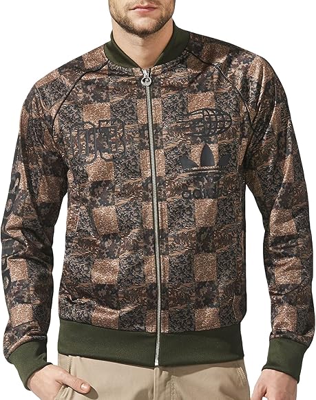 adidas checkered jacket