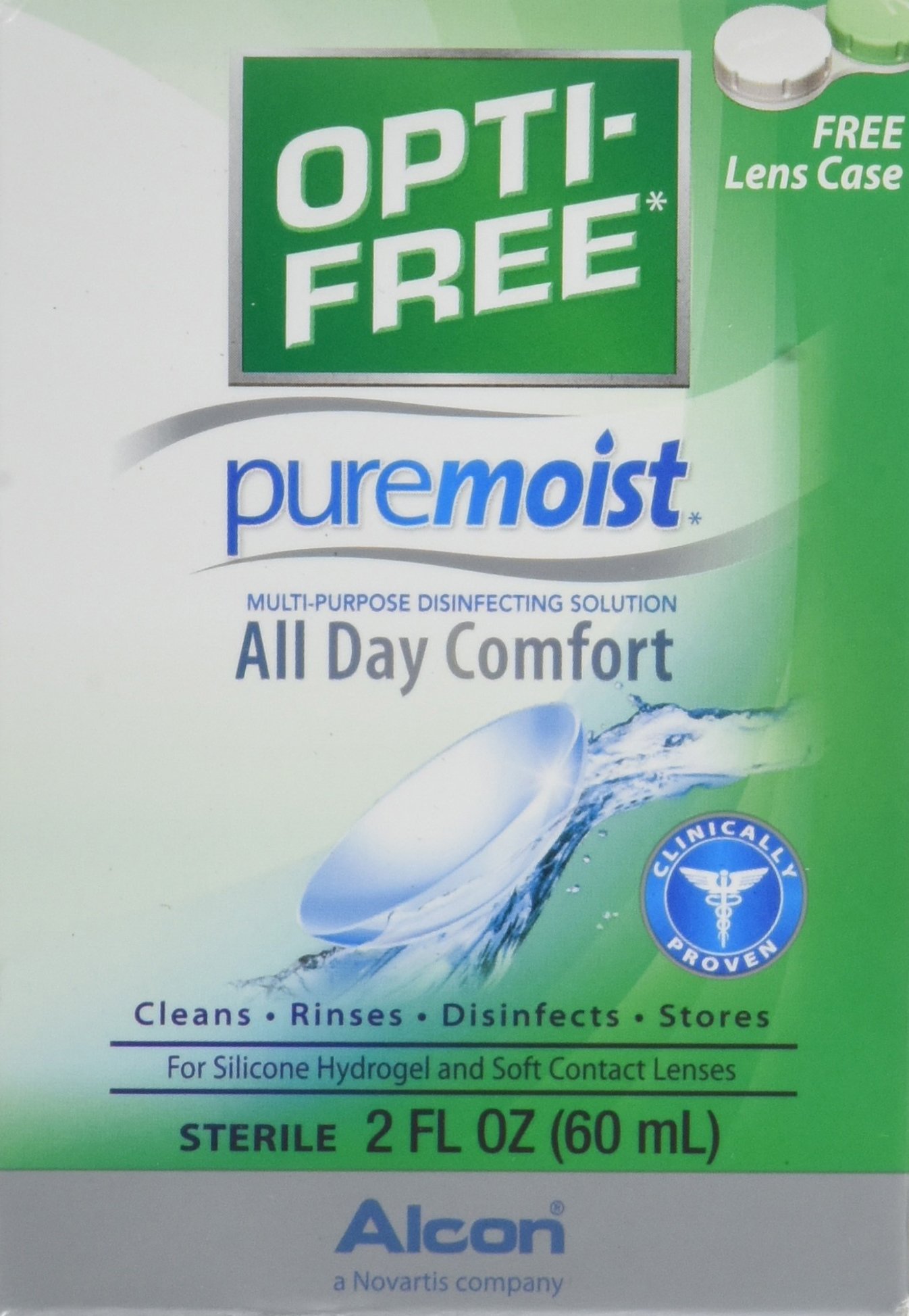 Amazon.com: OPTI-FREE Puremoist Rewetting Drops, 12-mL: Health ...