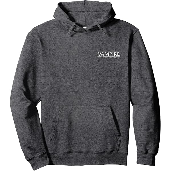 Vampire: The Masquerade - Sudadera Con Capucha Venture Icon Black: Merchandise Oficial Del Juego De Rol Gótico Para Vampiros