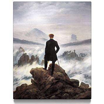 Wanderer über Dem Nebelmeer Wallpaper