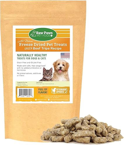 freeze dried green tripe for dogs