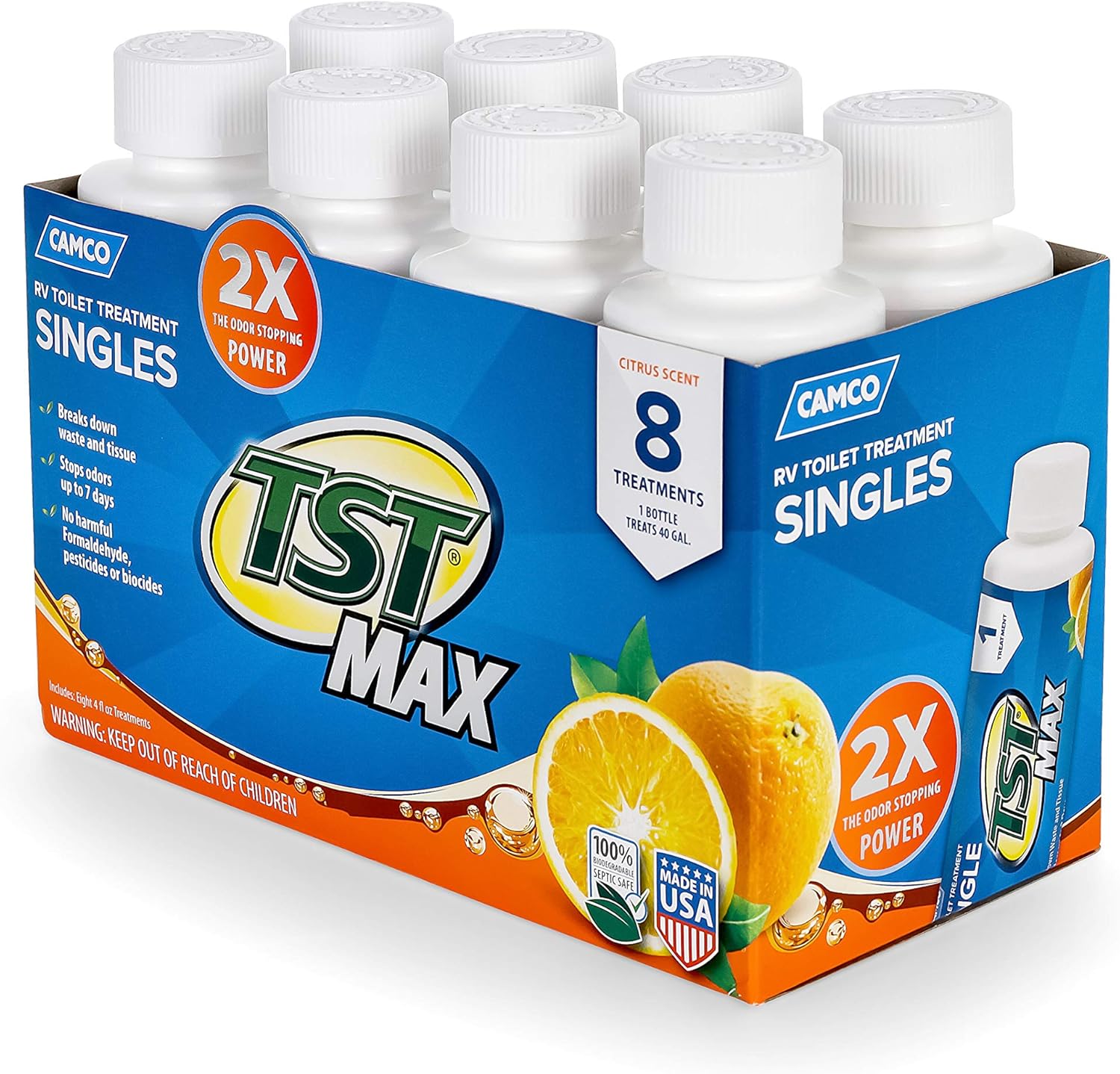 Camco TST Ultra-Concentrated, 8-Pack (4 oz Bottle): Automotive