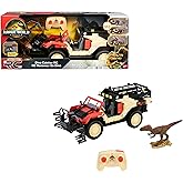 Matchbox RC Jurassic World Toy Truck, Remote-Control Battery-Operated Vehicle with Dinosaur Figure, Dino Catcher RC & Capture