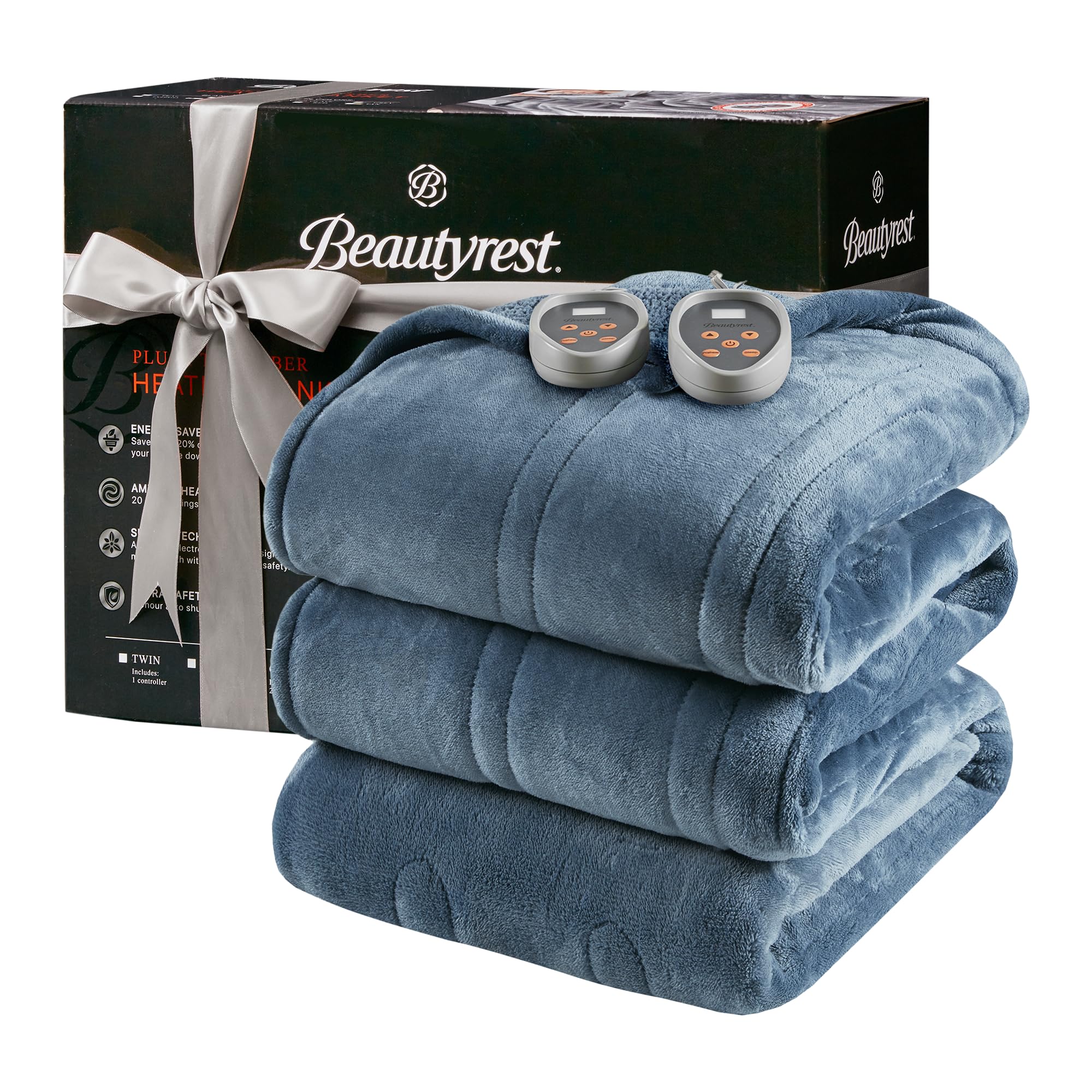 Photo 1 of ***MISSING PARTS***
Beautyrest Heated Microlight to Berber Blanket - King