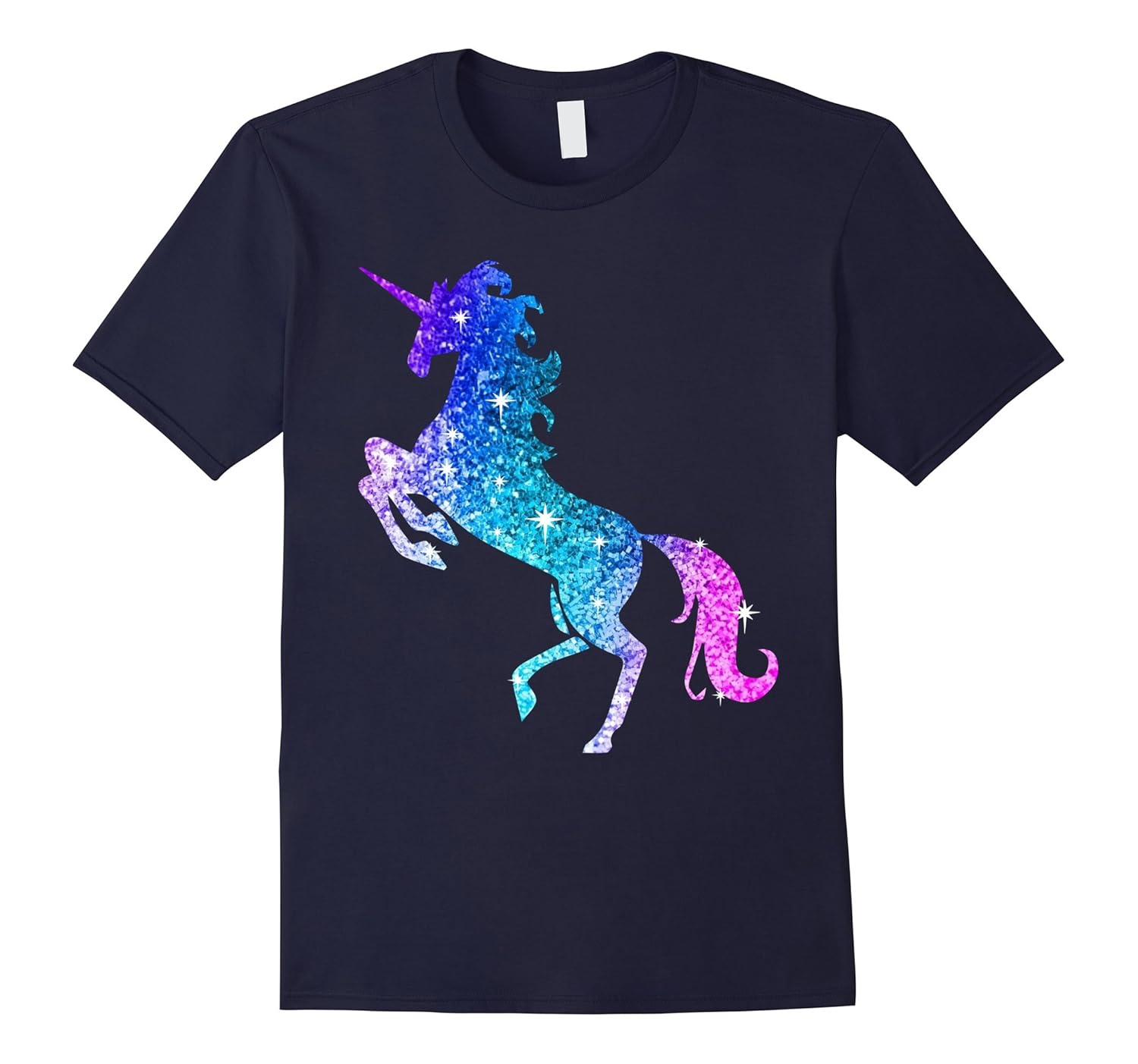 Horse Shirt Glitter Horse Shirt Rainbow Lover Horses Shirt-Rose