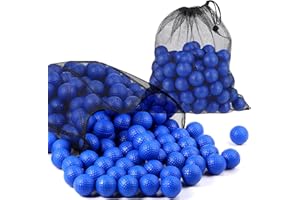 PullCrease 200 Pcs Foam Golf Practice Balls Bulk Realistic Feel Limited Flight Training Balls Soft for Outdoor Swing Indoor Backyard Training