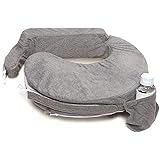 My Brest Friend Nursing Pillow - Deluxe - Enhanced Comfort w/ Slipcover - Ergonomic Breastfeeding Pillow For Ultimate Support