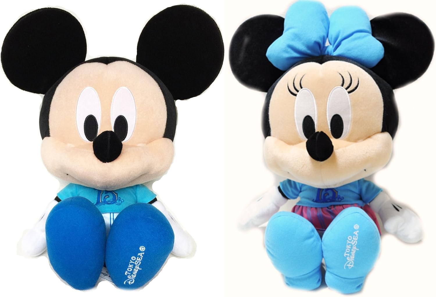 Amazon Co Jp ディズニー ディズニーシー15周年 アブーズバザール ミッキー ミニーペア ぬいぐるみ おもちゃ