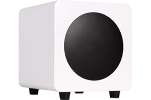 Kanto SUB6 6-Inch Powered Subwoofer, Gloss White