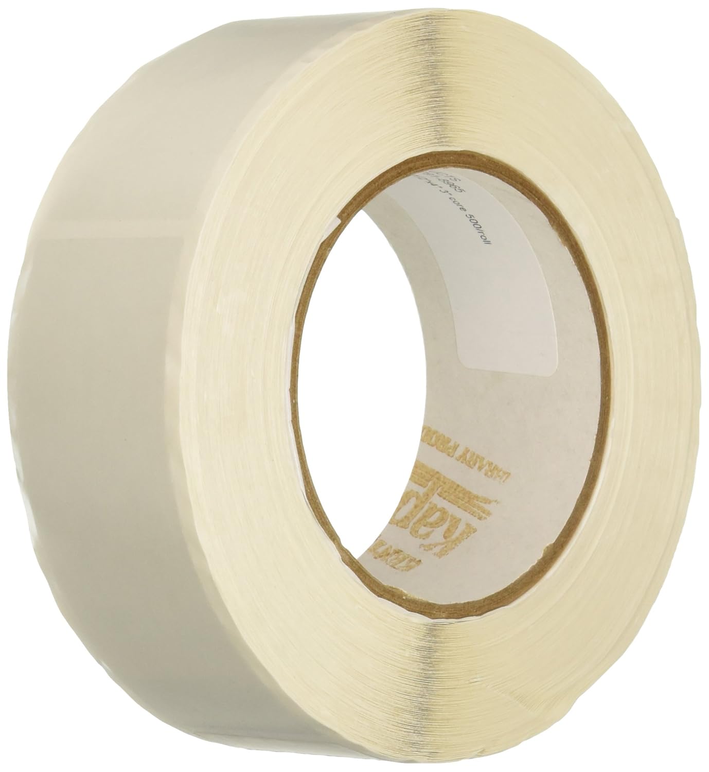 Kapco Vinyl Label Protectors, Round, 11/2 x 4 Inches, Clear, Pack of 500