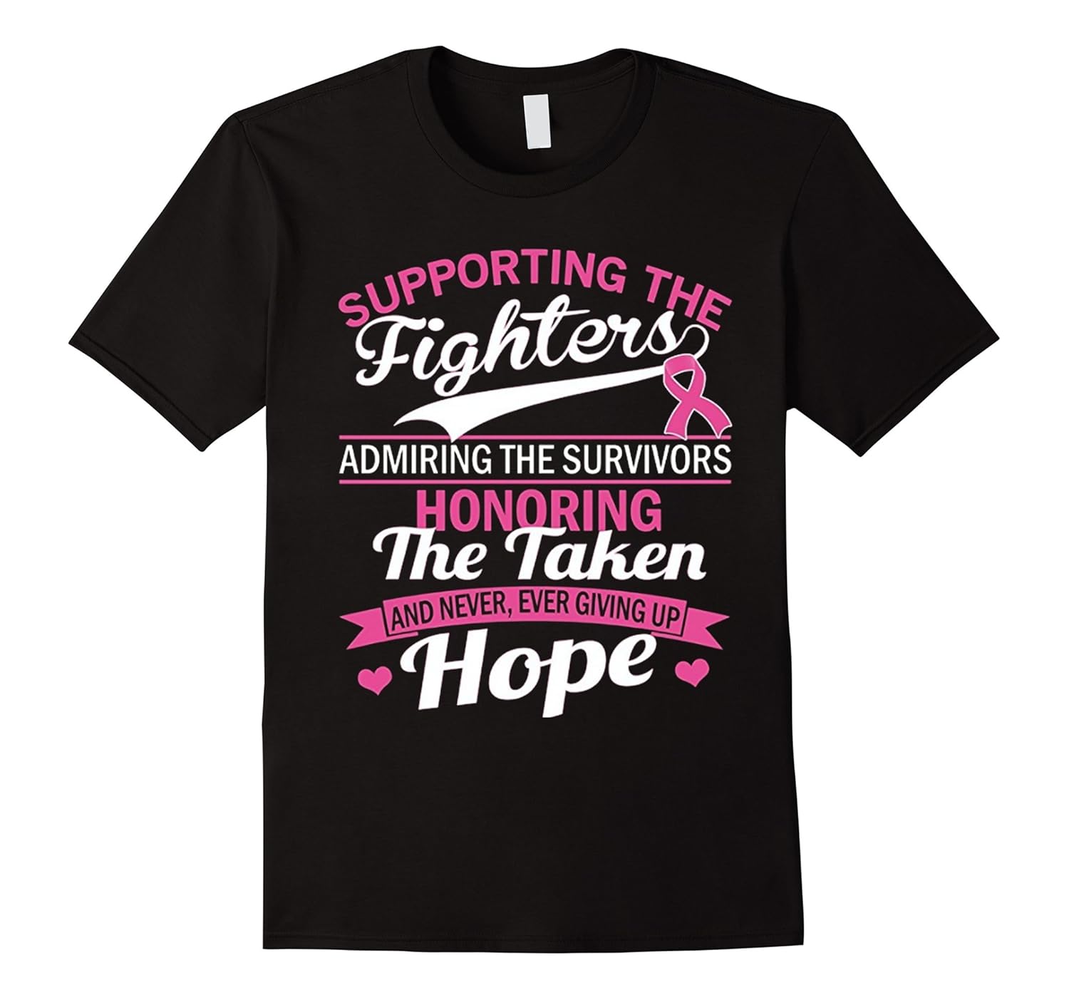 Supporting Admiring Honoring Breast Cancer Support TShirtCL Colamaga