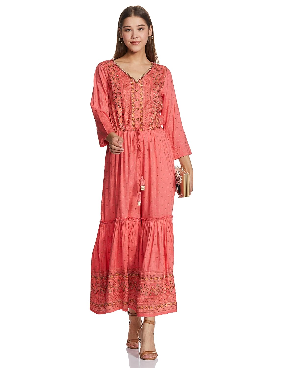 global desi pink jumpsuit