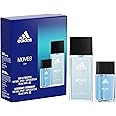 adidas Moves for Him Gift Set 2 Piece Gift Set, Notes of Green Apple, Cedarwood, Musk, Men's Fragrance, Long Lasting, Sporty Fragrance, Travel Size