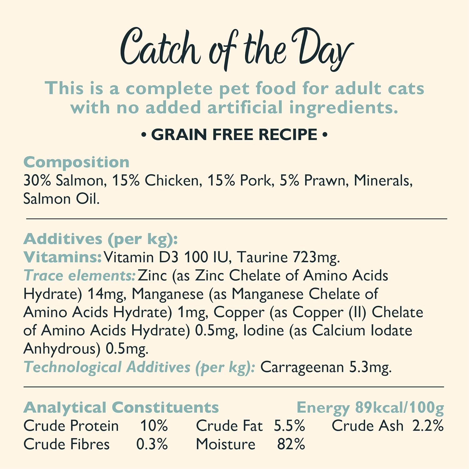 Lily's Kitchen Natural Adult Wet Cat Food Trays, Catch of the Day Salmon & Chicken Smooth Paté - Image 4