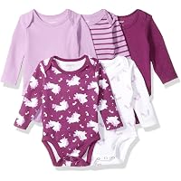 Stone Blue Heather Baby Thermal Long Sleeve Henley Shirt | Made In USA