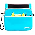 Xcivi Neoprene Protective Carry Case for Boogie Board Scribble 'n Play with Zip Accessary Pocket (Blue)