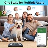 arboleaf Smart Body Fat Scale 14 Metrics 400lb Bluetooth BMI Muscle Mass view 6