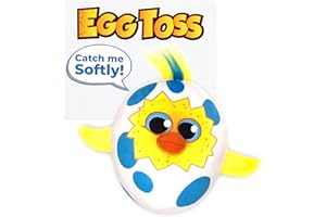 Move2Play, Egg Toss, Hilariously Wild and Fun, Active Play Kids Game, Birthday Game For Kids Ages 3, 4-8+, Preschool, Toddler, Indoor, Outdoor Toy