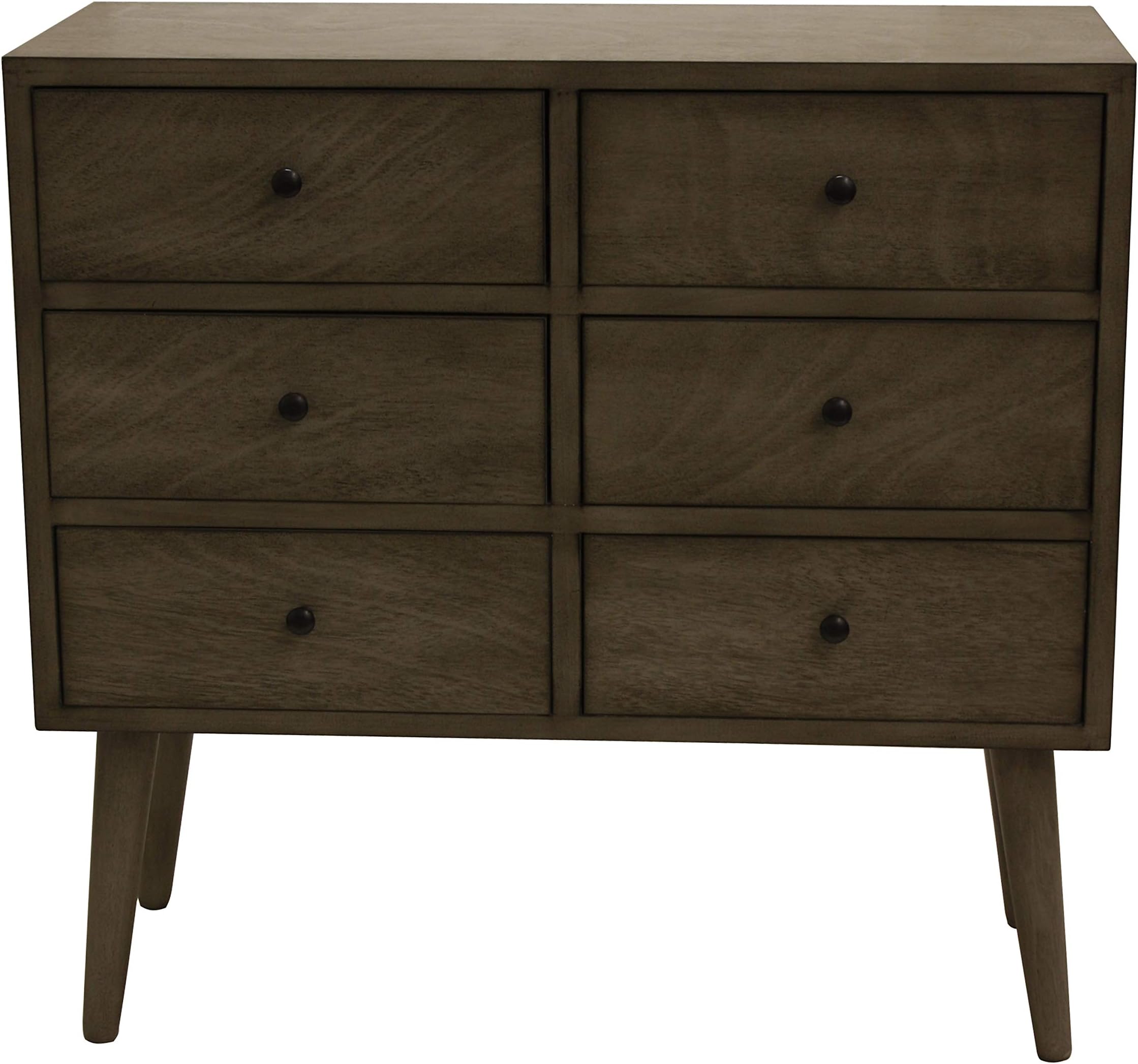 Decor Therapy Accent Chest, Wood, Resotration Gray