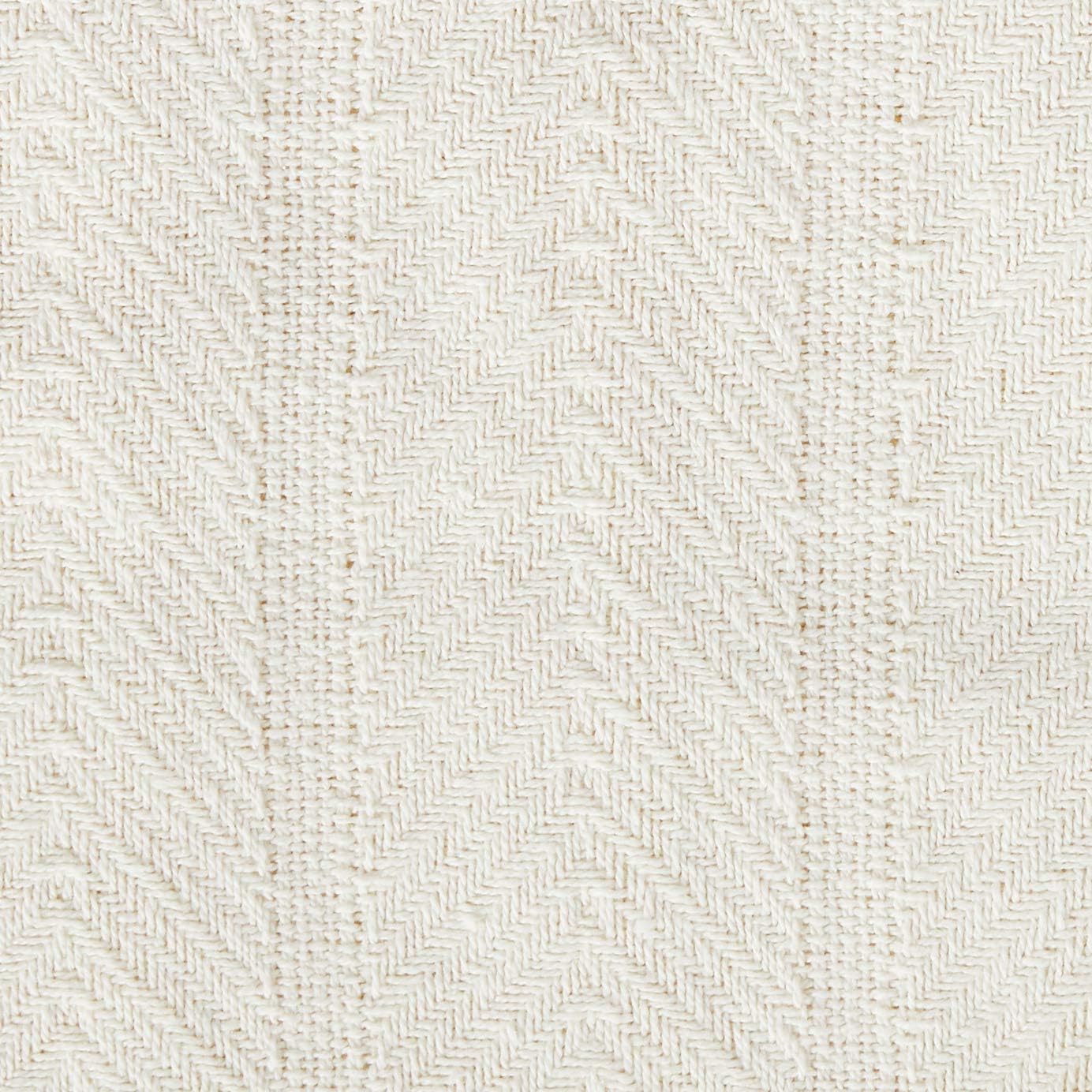 Eddie Bauer | Herringbone Collection | 100% Cotton Light-Weight and Breathable Blanket, Cozy and Soft Throw, Machine Washable, Full/Queen, Bone: Home & Kitchen