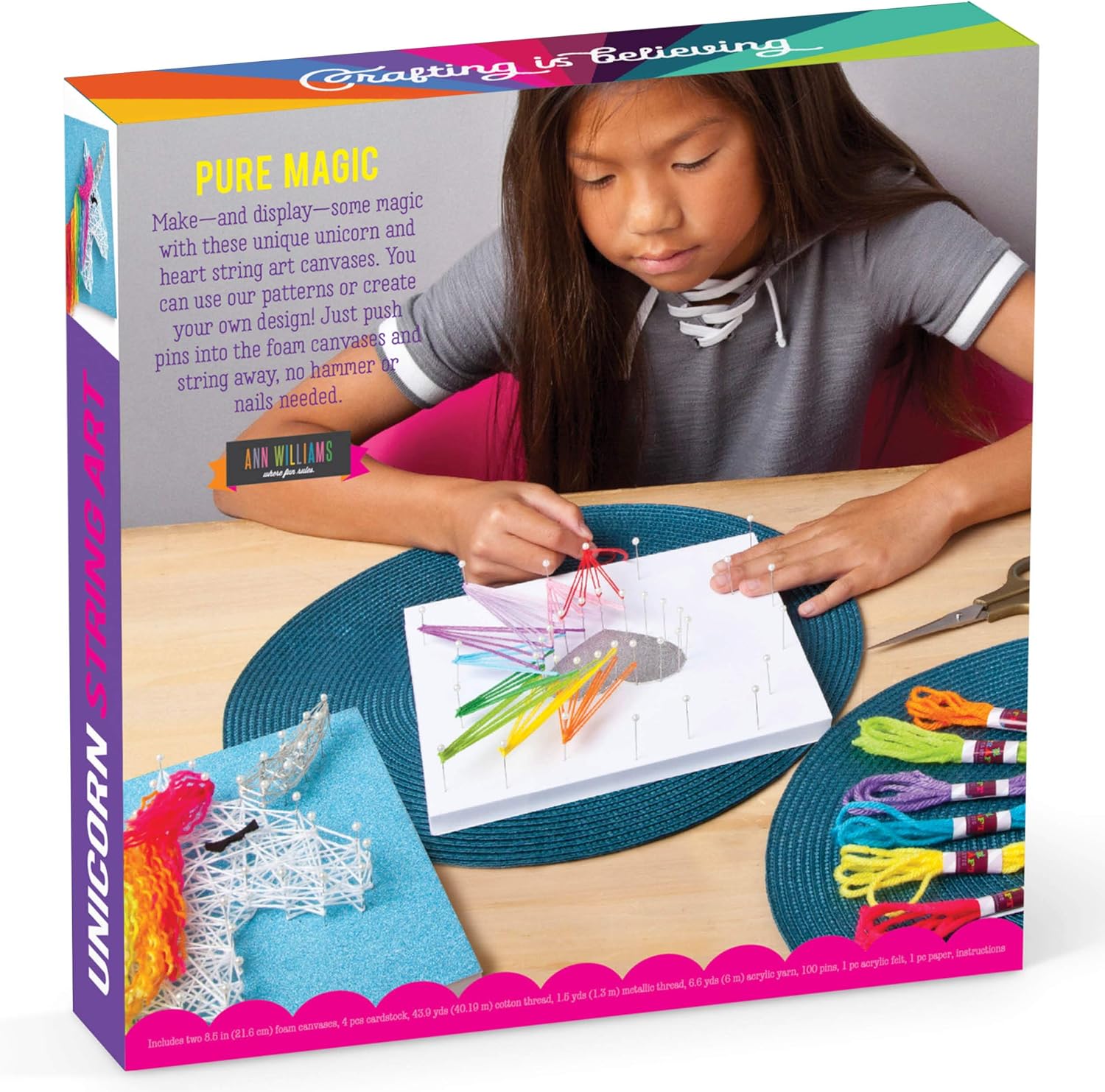 Craft Tastic Ai I Love Rainbows Craft Kit Ai Make 6 Colorful Arts Crafts Projects Ai I Love Mermaids Kit Ai Craft Kit Includes 6 Mermaid Themed Projects Arts Crafts Sewing
