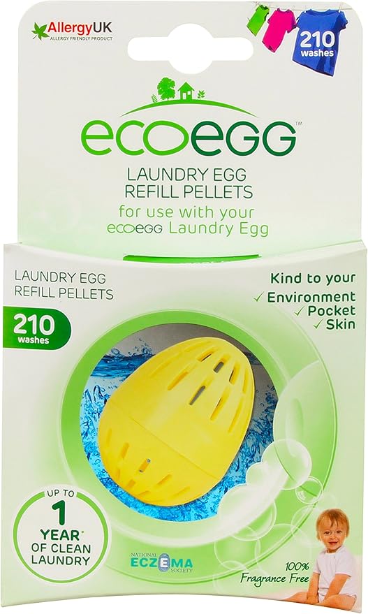 Ecoegg Laundry Egg Refill Pellets (210 Washes) Fragrance Free Amazon.co.uk Kitchen & Home
