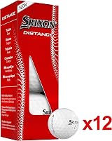 Srixon Distance 10 Dozen Golf Balls High Velocity 324 Dims 89 Compression view 2