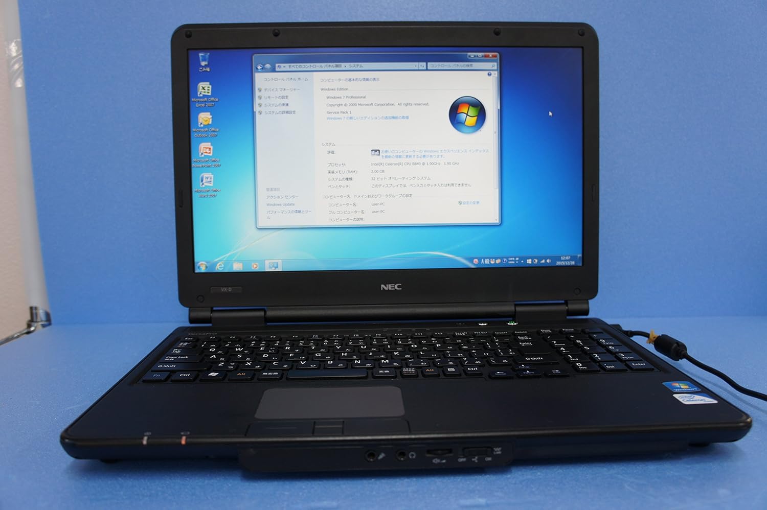 在庫限り パソコン 12年発売のnec製64bitワイドノート Nec Versapro Pc Vk19ex E 4gbメモリ デュアルコア Usb無線lan Dvdマルチ Hdmi テンキー Windows7pro 64bit Kingsoft Office付き Pcが送料無料 安心のサポート パソコン プレミアム R4urealtygroup Com