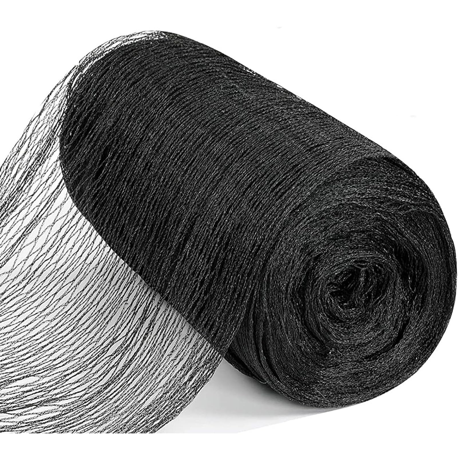 Photo 1 of Vocray Koi Pond Netting for Leaves 25x50 Ft, 1 in Strong Woven Fine Mesh Pond Leaf Net Cover, Protecting Koi Fish from Herons, Raccoons, Birds, Cats & Predators, 28 Pcs Stakes Included