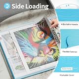 ARTDOT Diamond Painting Album with Handle A3 30 Pockets Holds 60 Sheets view 5