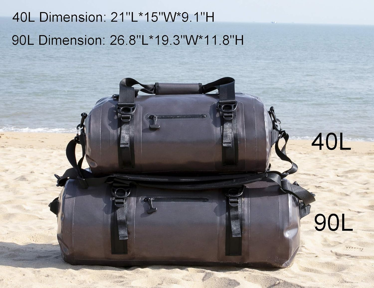 mier waterproof duffel bag