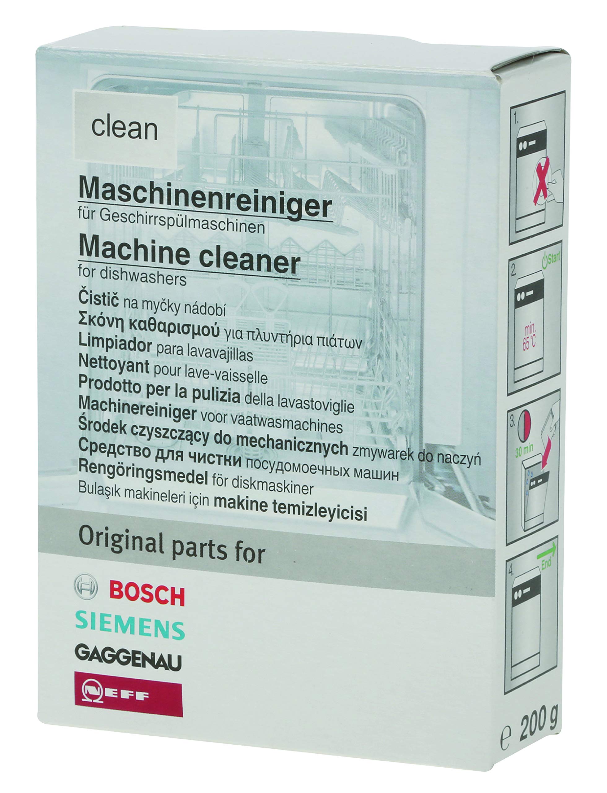 bosch dishwasher cleaning powder