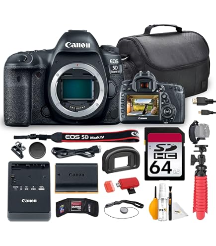 Amazon.com : Canon EOS 5D Mark IV DSLR Camera with 85mm f/1.8 USM