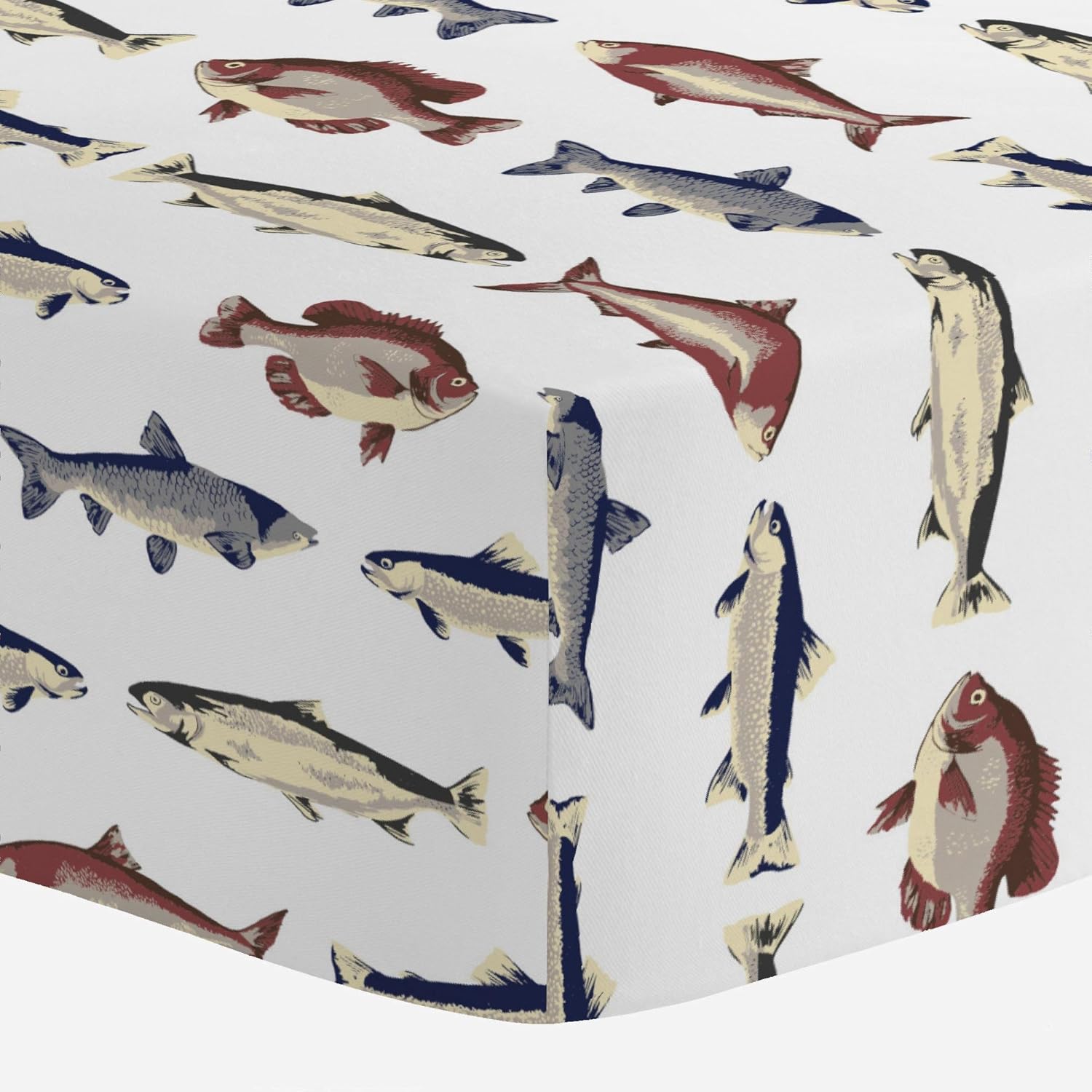 fish crib sheets