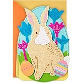 Hallmark Easter Card with Sound (Felt Bunny Plays You Are My Sunshine)