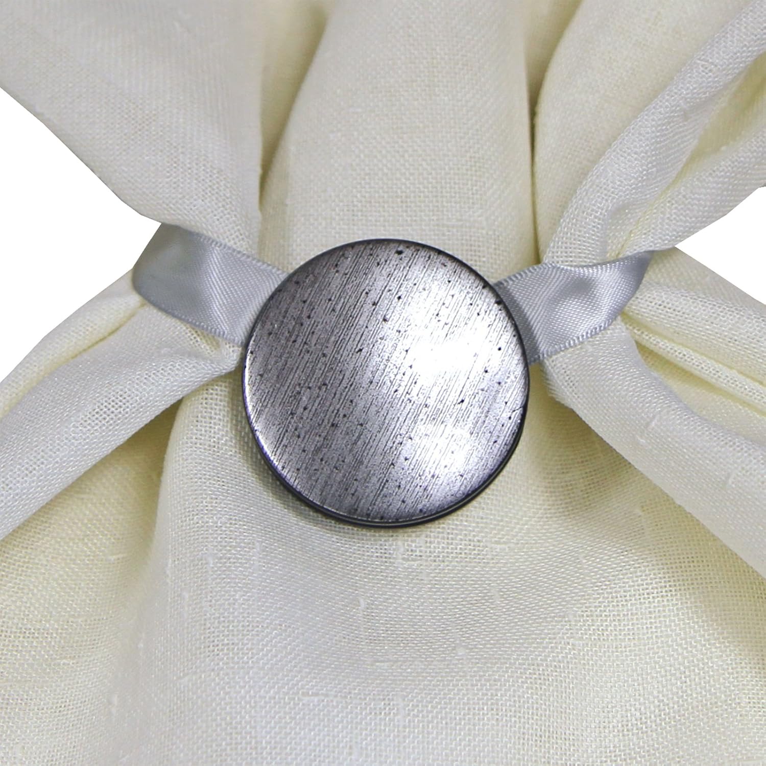 Just Contempo TIE BacksCircle Holdbacks Voile Net Curtains