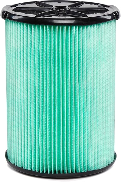 WORKSHOP Wet/Dry Vacs Staubsaugerfilter WS23200F HEPA-Medienfilter für Ladenstaubsauger (einzelner HEPA-Medienfilter für Nass-/Trockensauger) passend für Workshop 1,5 Liter bis 4,6 Liter Shop Staubsauger