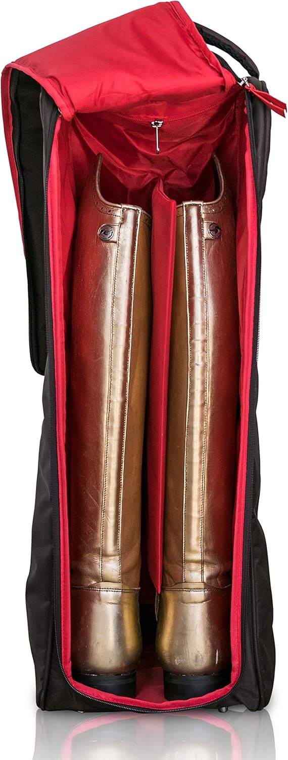a Sueca Equestrian Tall Boot Bag | Padded and Durable (Coffee): Sports & Outdoors