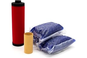 STUPID SIMPLE TOOLS SST MEGAFLOW 3 Stage Air Filtration and Regulation System Replacement Filter Pack