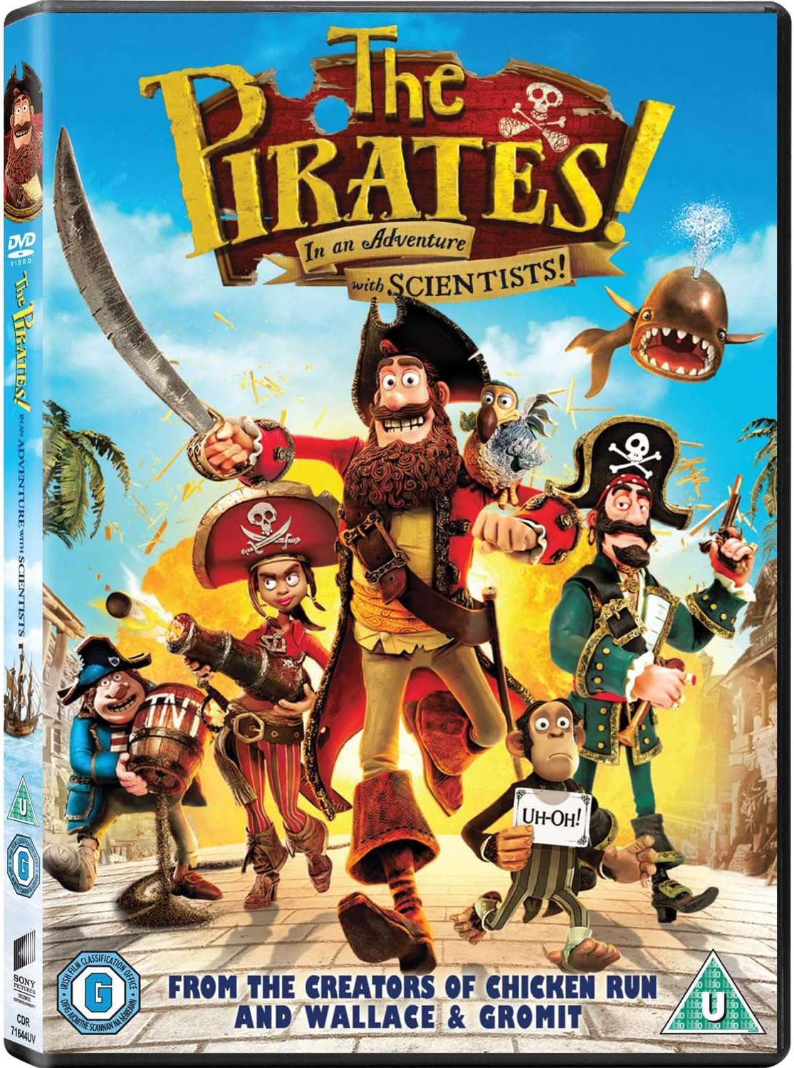 The Pirates! In an Adventure with Scientists DVD 2012 Amazon.co.uk