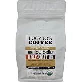 Lucy Jos Coffee Organic Decaf Mellow Belly Low Acid Blend
