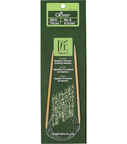 Amazon.com: Clover 3016/36-6 Takumi Bamboo Circular 36-Inch