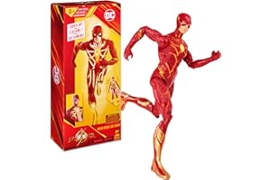 DC Comics, Speed Force The Flash Action Figure, 12-inch, Lights and 15+ Sounds, The Flash Movie Collectible, Kids Toys for Boys and Girls Ages 4+